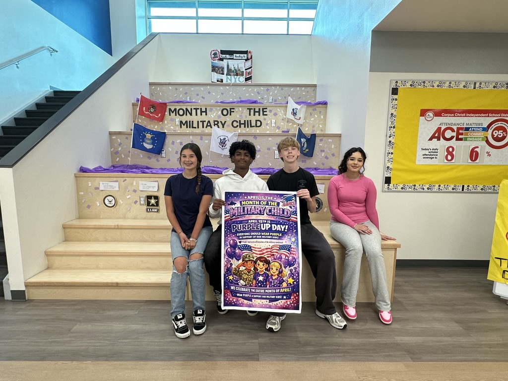 Month of the Military Child Students
