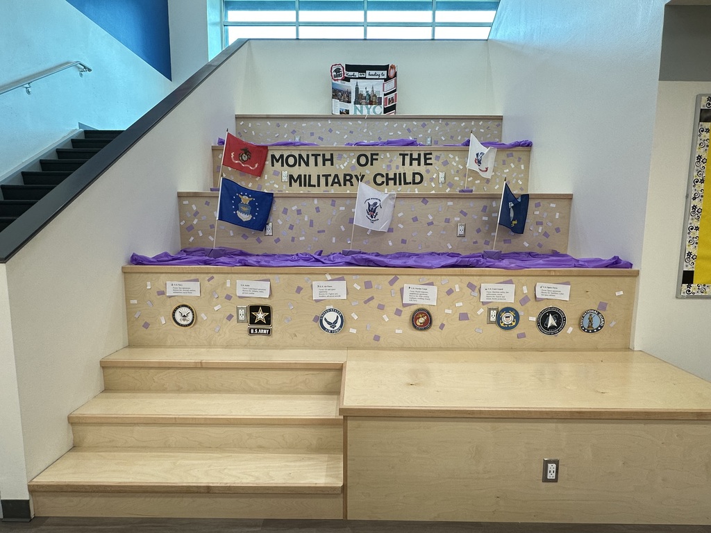 Month of the Military Child Display
