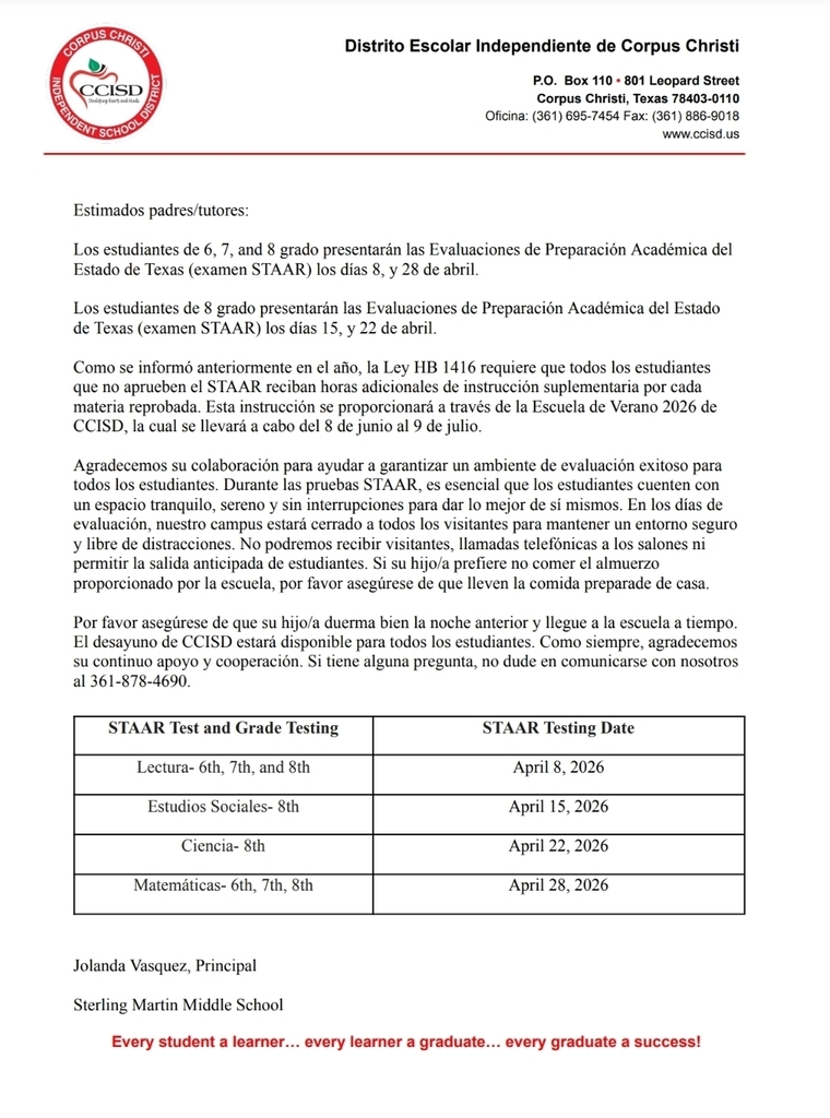 STAAR.Spanish