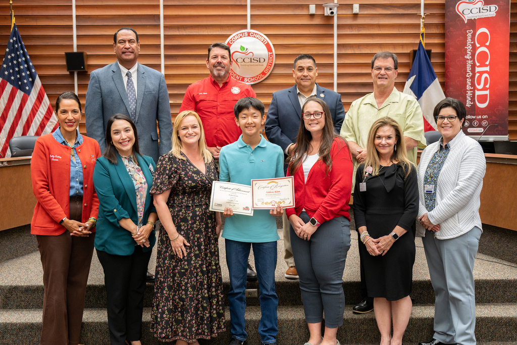 Aiden Kim Board recognition