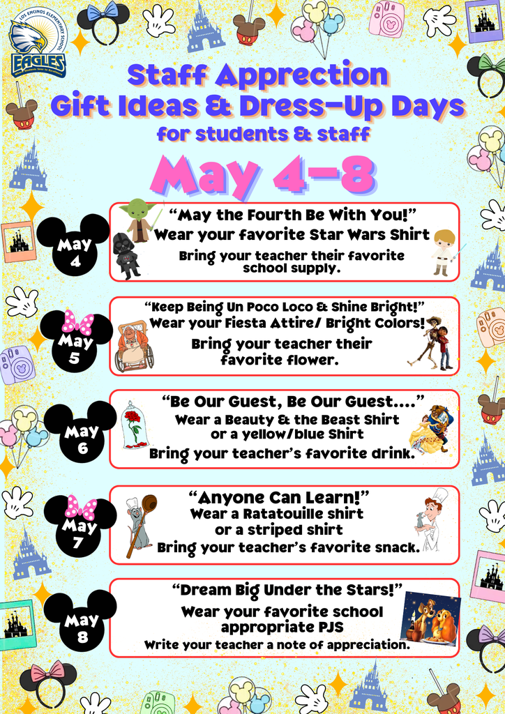 Staff Appreciation Week Flyer