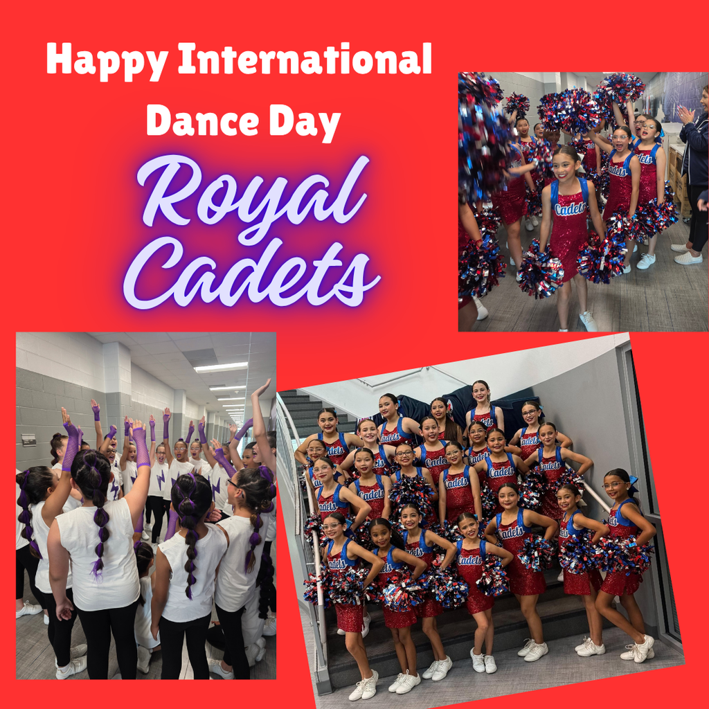Happy International Dance Day to our Royal Cadets!
