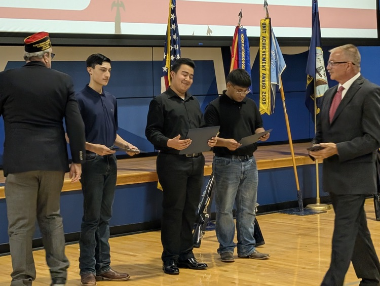 Our NJROTC cadets continue to represent with pride, discipline, and heart—setting the standard every day.