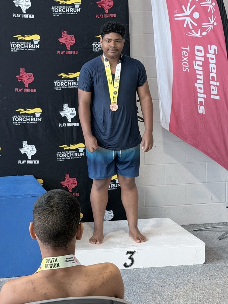 BIG TIME SHOUTOUT to our Special Olympics swimmer!!! 🏊‍♂️🔥 Out here representing with heart, determination, and pure Tiger pride 💙🐯  Different level. Different mindset. ALL heart. #TigerPride #SpecialOlympics #BuiltDifferent