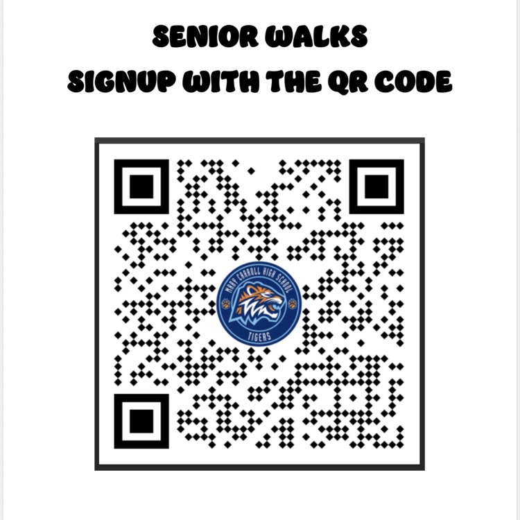 This one’s special… 🥹🎓 Senior Walks = memories, roots, and legacy 🐯  Sign up NOW—spots won’t last! Scan the code & be part of the comeback tour 💙🔥 #SeniorWalks #ClassOf2026 #FinishStrong