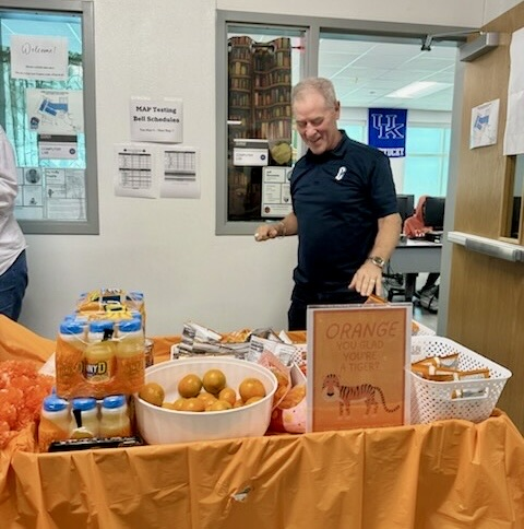 From “Orange You Glad You’re a Tiger?” to all the laughs in between—it was such a fun way to celebrate our amazing teachers.  We appreciate you more than words can say. 💙🐯  #TeacherAppreciationWeek #TPND
