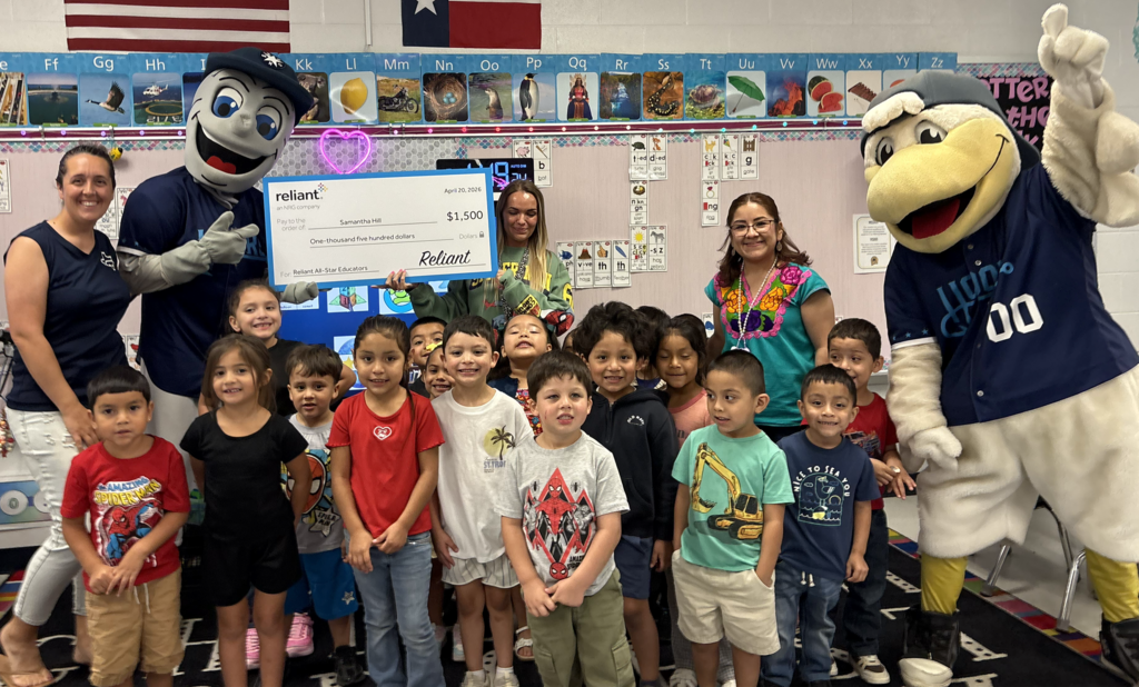 Zavala Elementary Hooks' All Star Educator Grant.