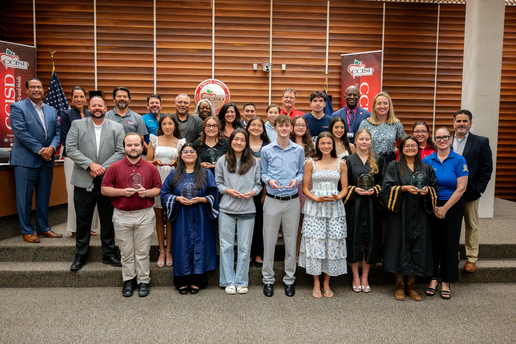 Valedictorians and Salutatorians from all CCISD high schools. 