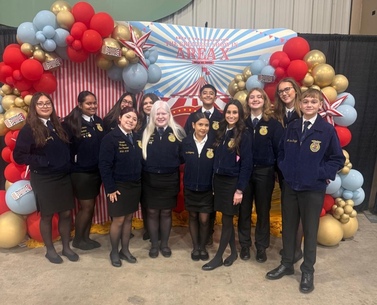 Mary Carroll FFA repped Area X BIG today! 🌾🐯🔥 Proud of our Tigers for celebrating, leading, and representing Carroll at the Area X FFA Banquet & Convention! #TigerPride #MaryCarrollFFA