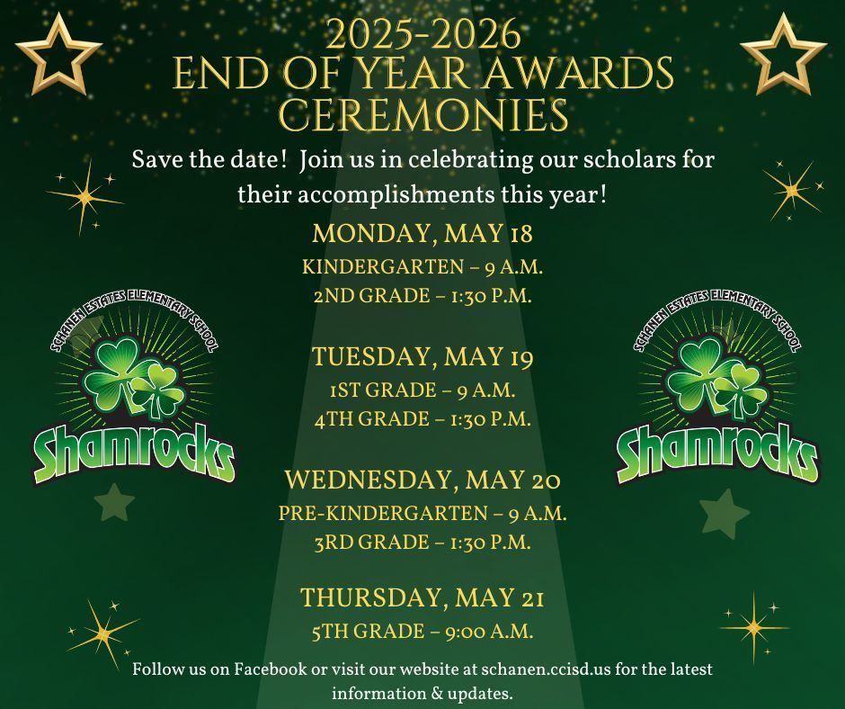 End of Year Ceremonies