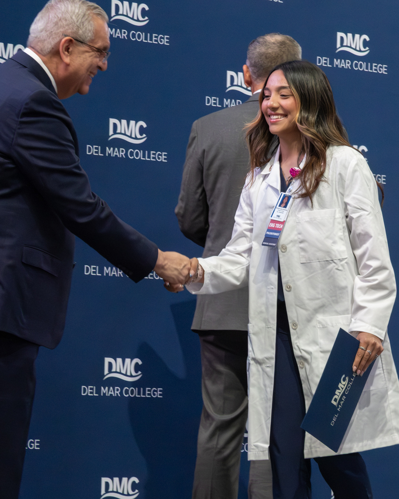 Del Mar College pinning ceremony.