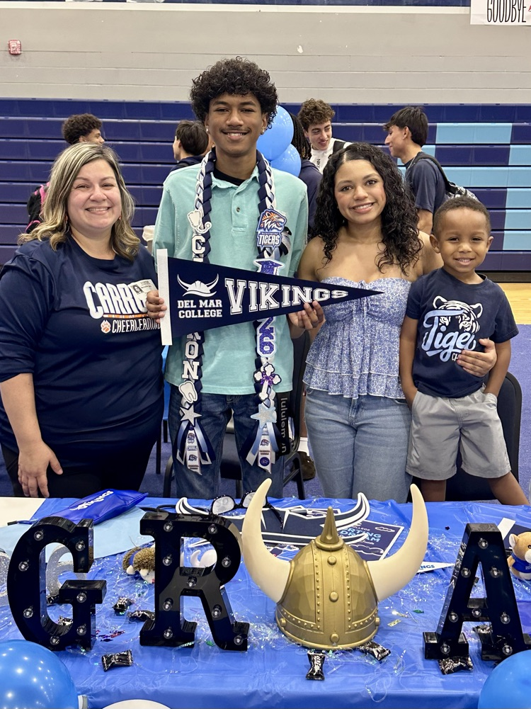 Just a bunch of Carroll seniors casually securing their future today. 👏🔥
