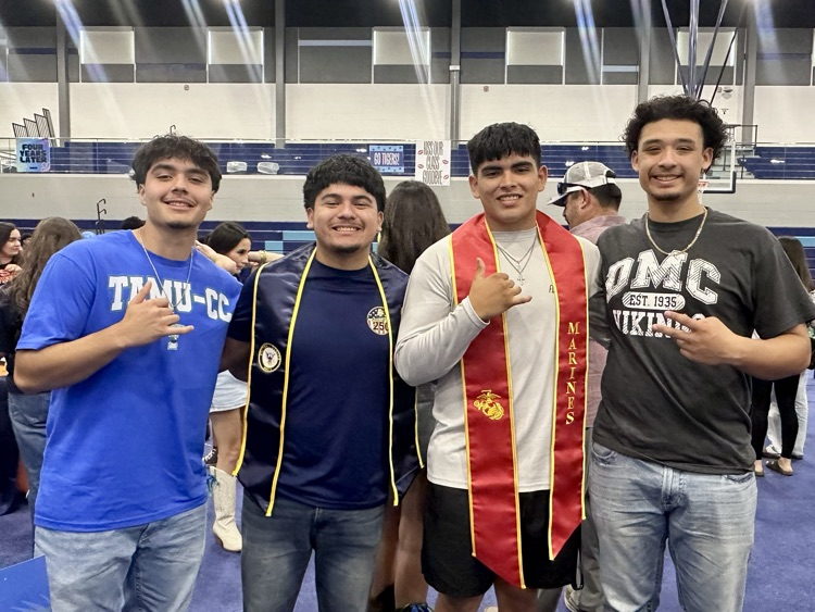 Just a bunch of Carroll seniors casually securing their future today. 👏🔥