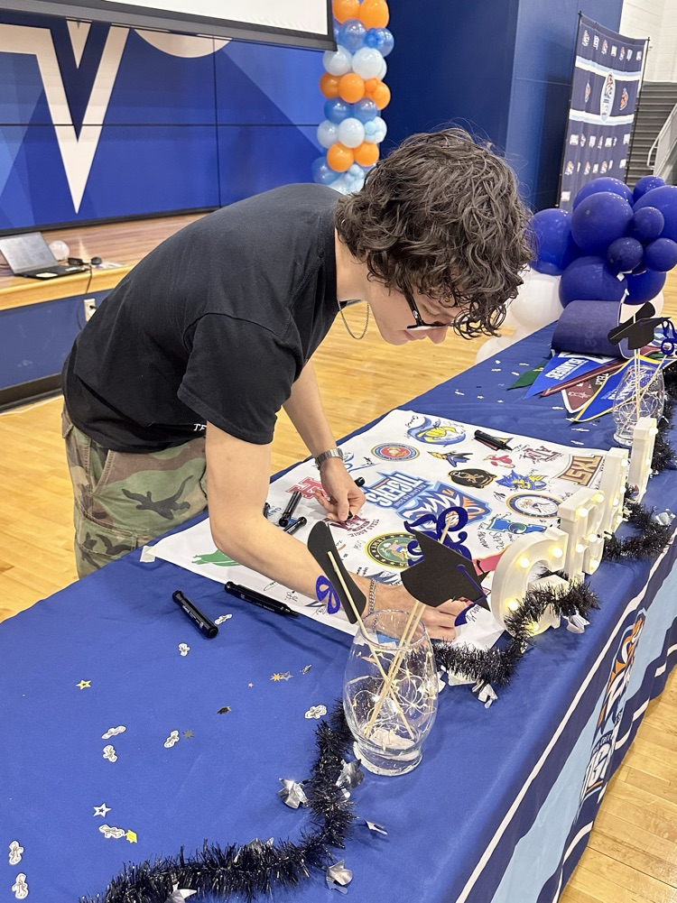 Yeah… we’re still not over Decision Day. 👀🔥  The energy. The smiles. The future plans becoming REAL. 🎓🐅  This senior class keeps showing why Carroll does it different. 💙🧡  #CarrollTigers #DecisionDay #SeniorSeason #TPND