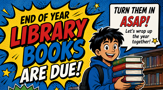 Library books are due