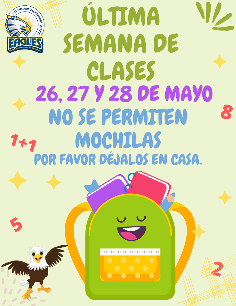 No se permiten mochilas