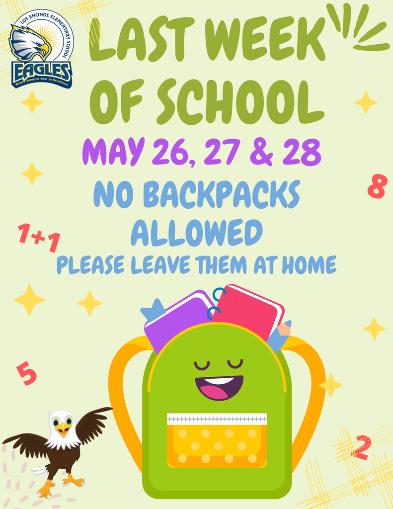 No backpacks