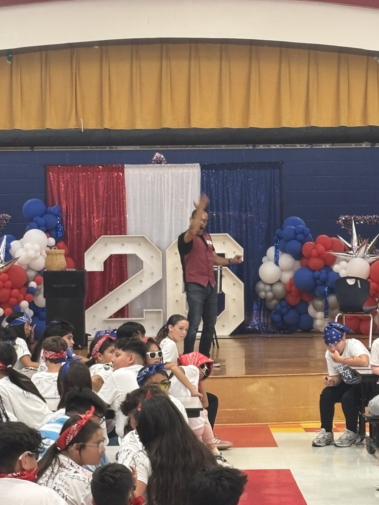 Spikey Mikey at our 5th Grade Celebration