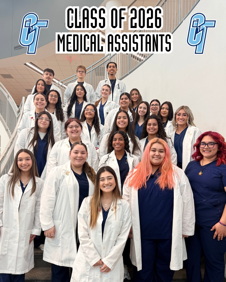 The Class of 2026 Medical Assistants are putting in the work, earning the skills, and getting ready to make a difference. Proud of these Tigers and everything they’re accomplishing! 🐅✨