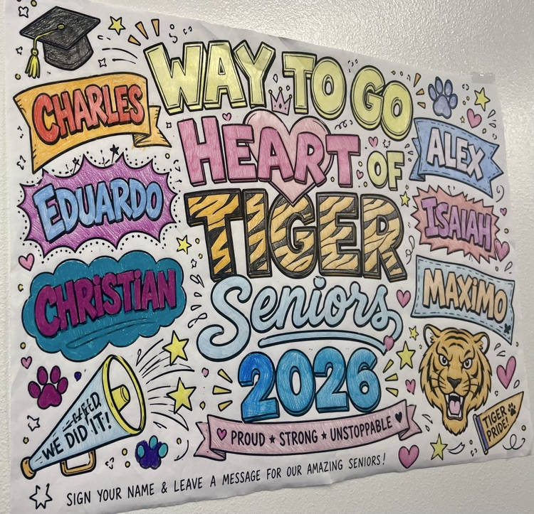 Today we celebrated the students who truly show the Heart of a Tiger every single day!