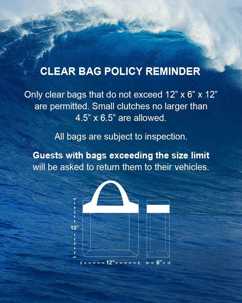 Clear bag policy for Hilliard