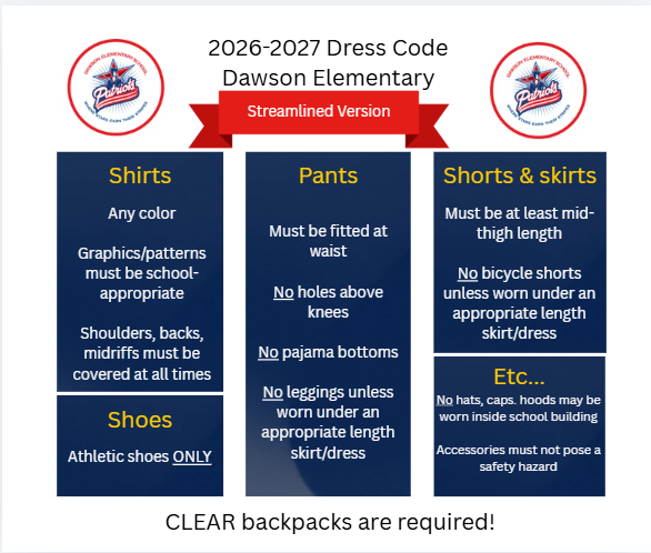 2026-2027 Dress Code
