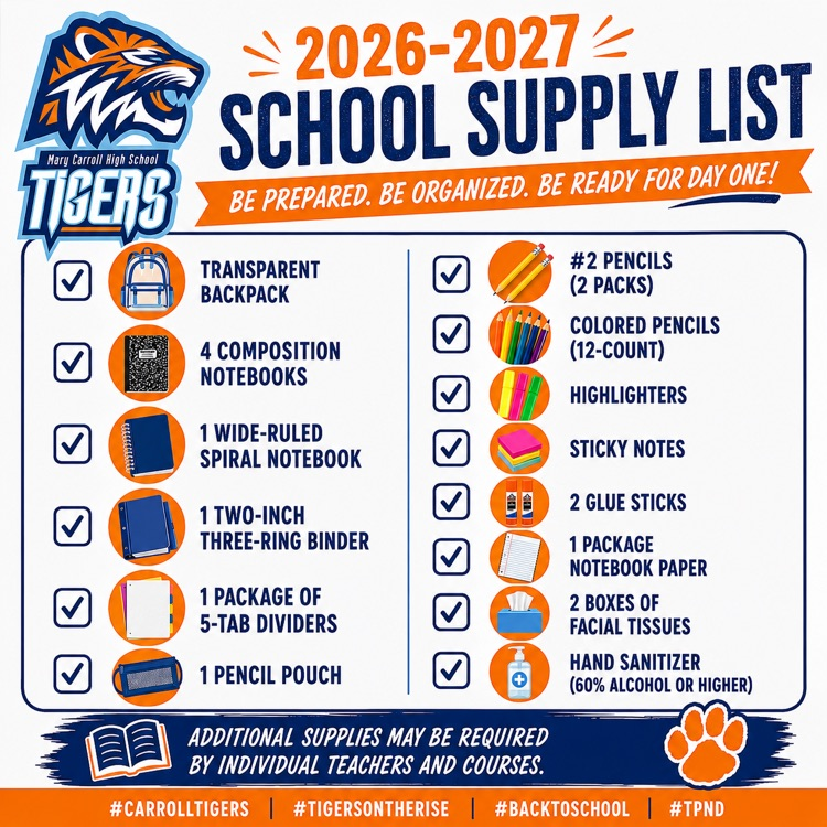 2026-2027 supply list 