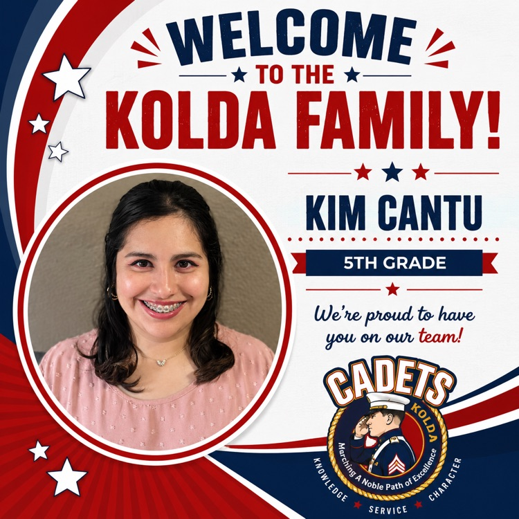 Welcome Ms. Cantu!