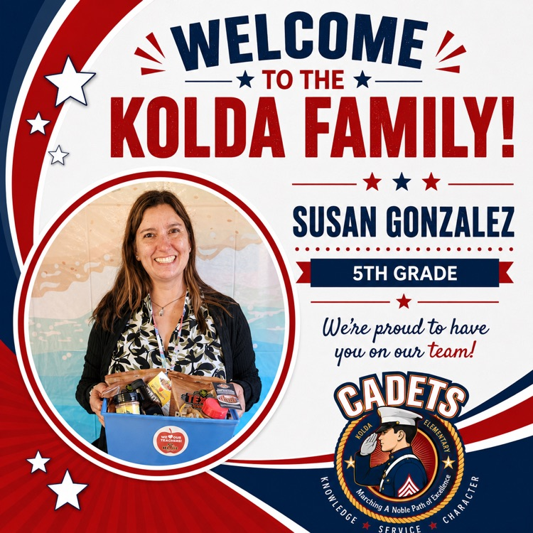 Welcome Mrs. Gonzalez!