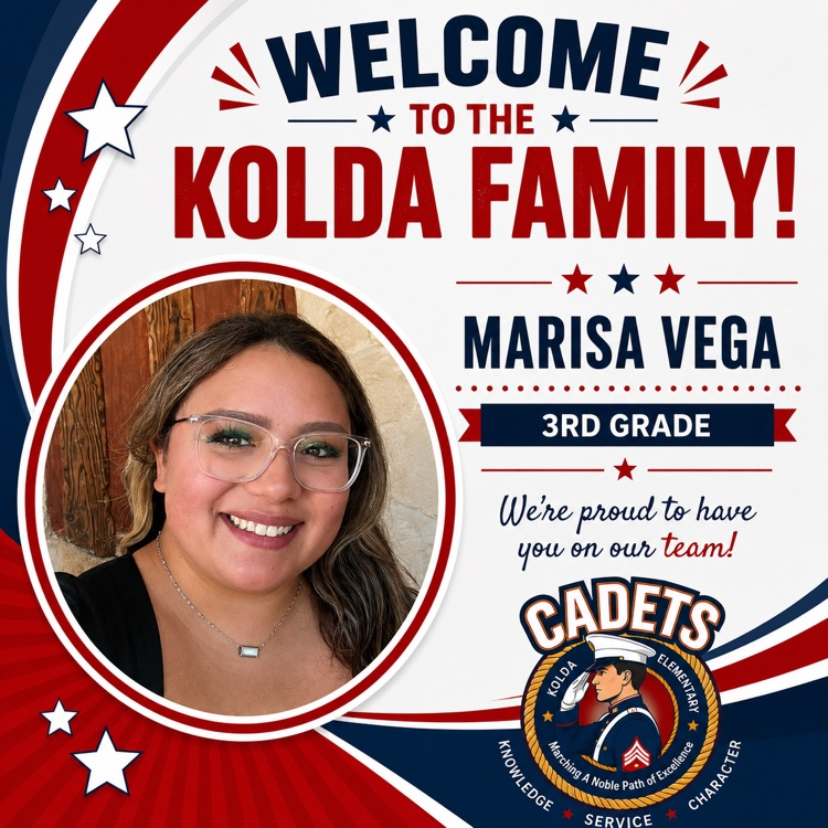 Welcome Ms. Vega!