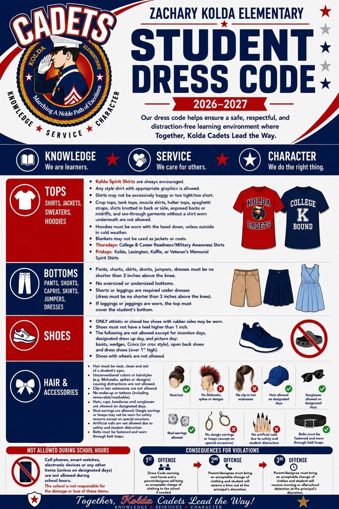 2026-2027 Student Dress Code