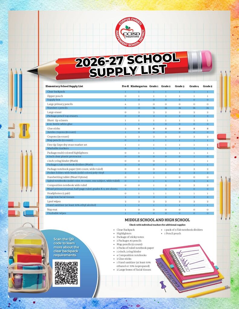 supply list