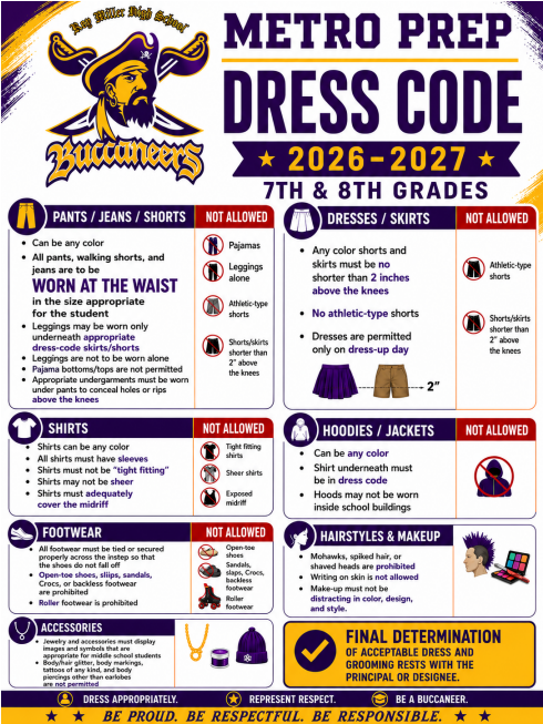26-27 Metro Dress Code