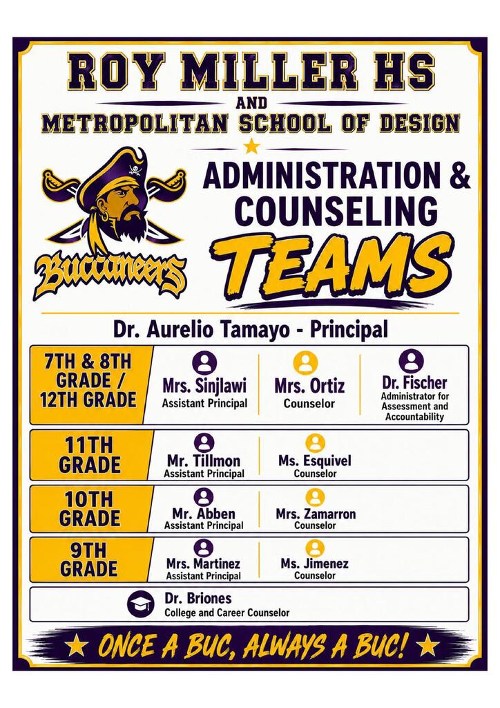 26-27 Admin and Counseling teams
