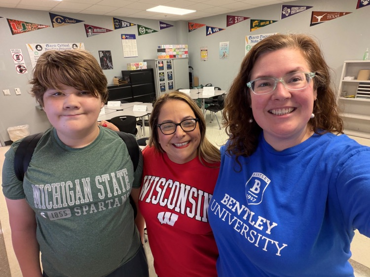 College Shirt Day! 