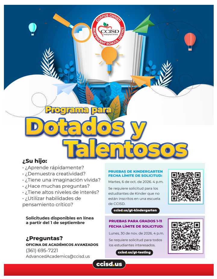 Gifted and Talented Program Spansih