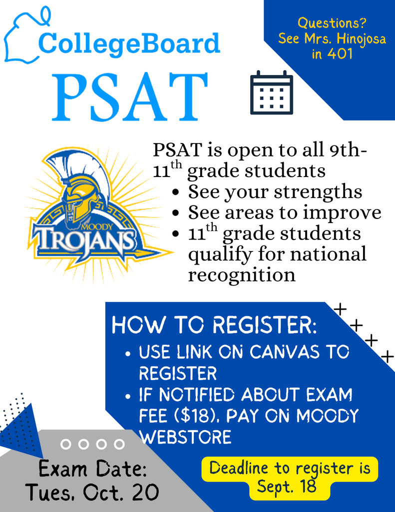 psat at moody