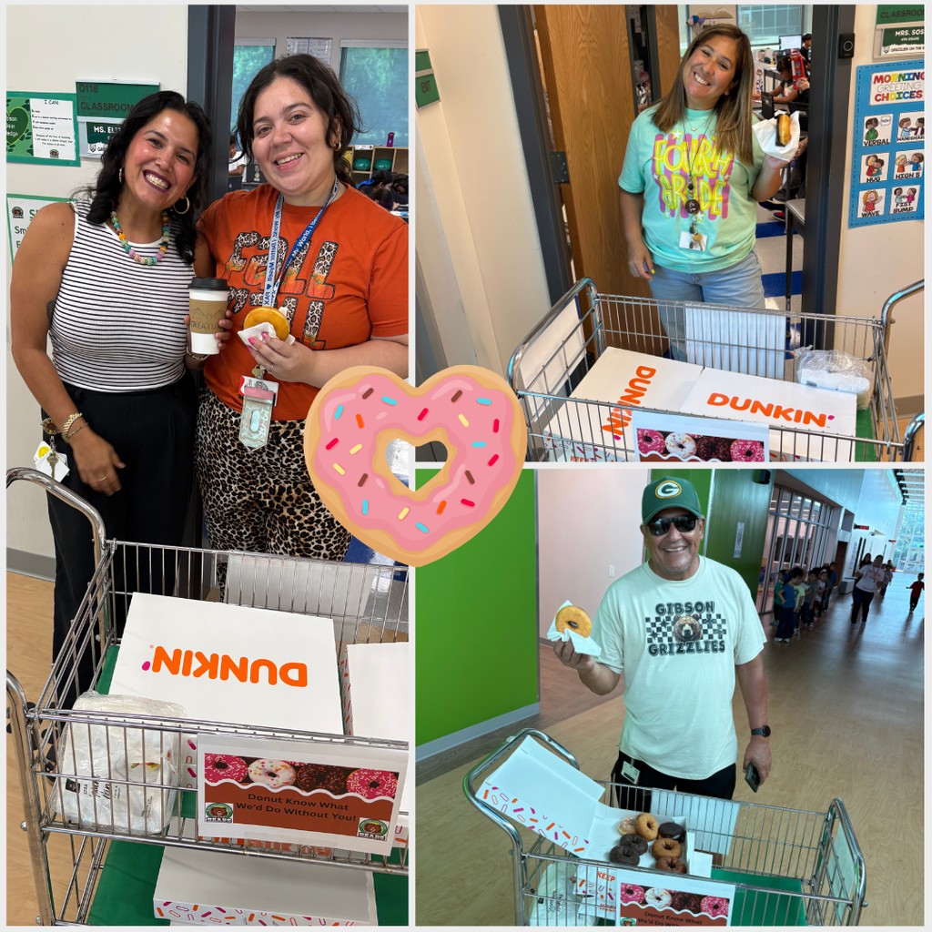 Collage of people and donuts. First image: two women, one holding a donut. Second image: woman holding a donut. Third image: man with donut.
