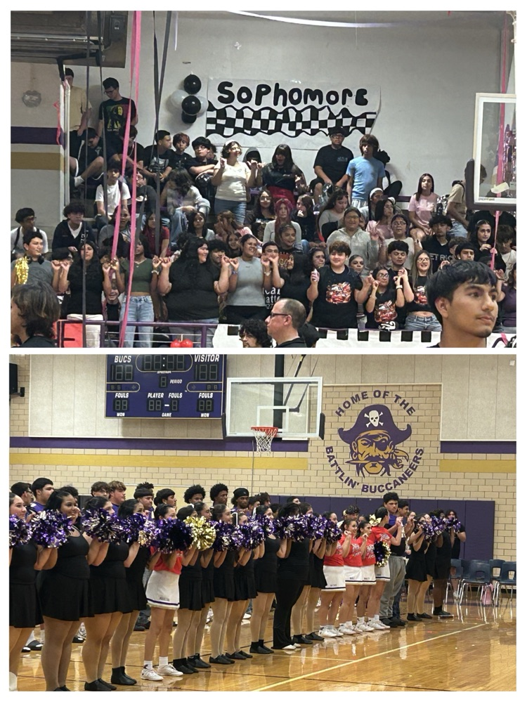 students enjoying pep rally
