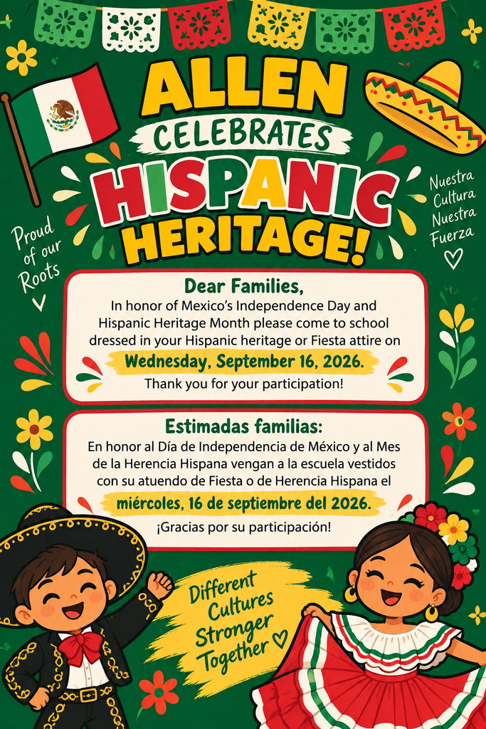 flyer for hispanic heritage 