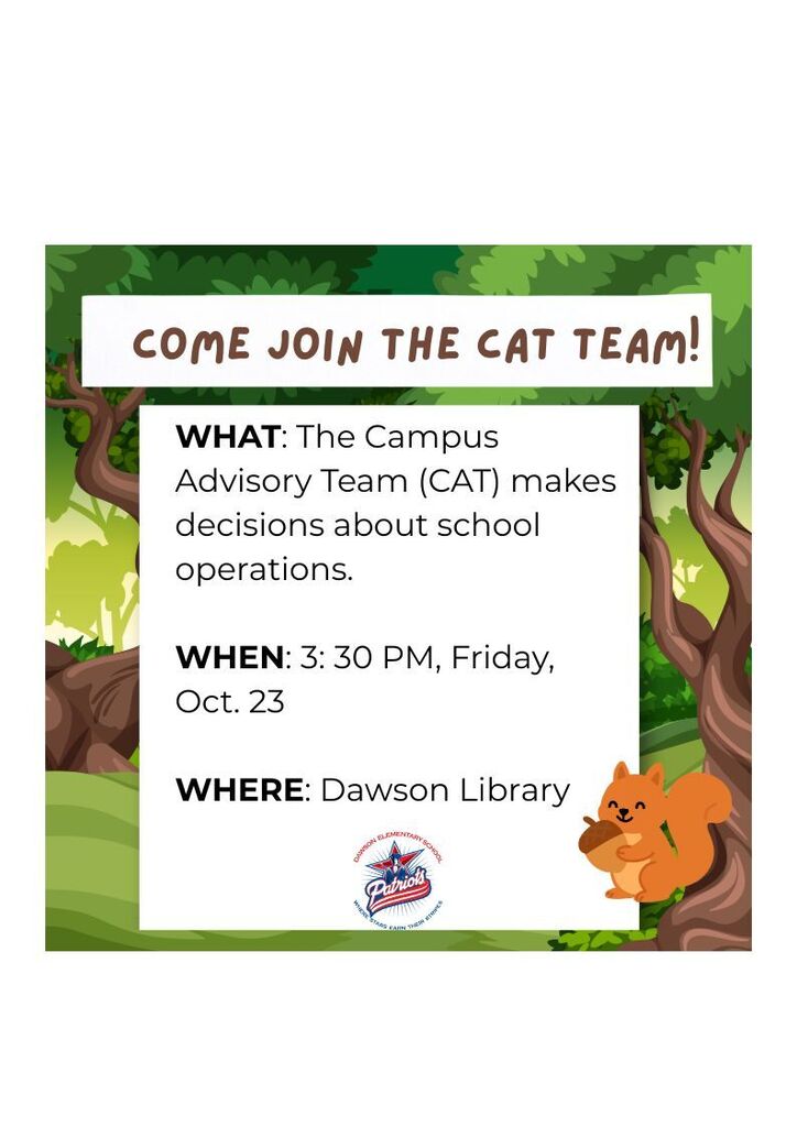Join the CAT Team!
