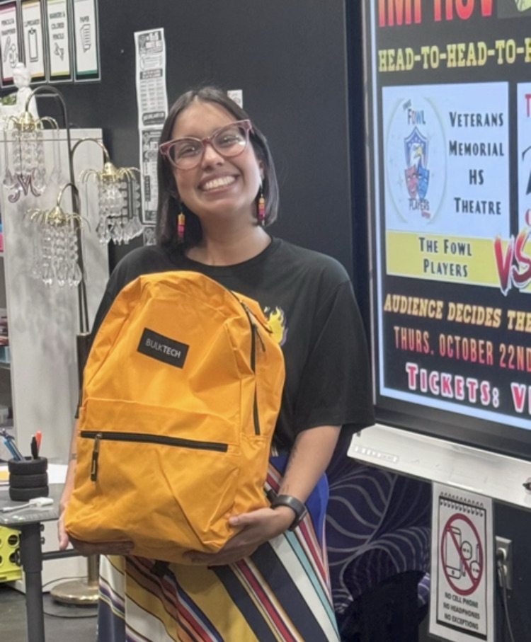 Mrs. Costodoni, September Buc of the Month Teacher