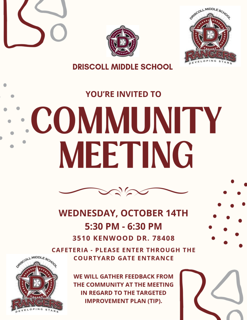 Community Meeting 10-14-26