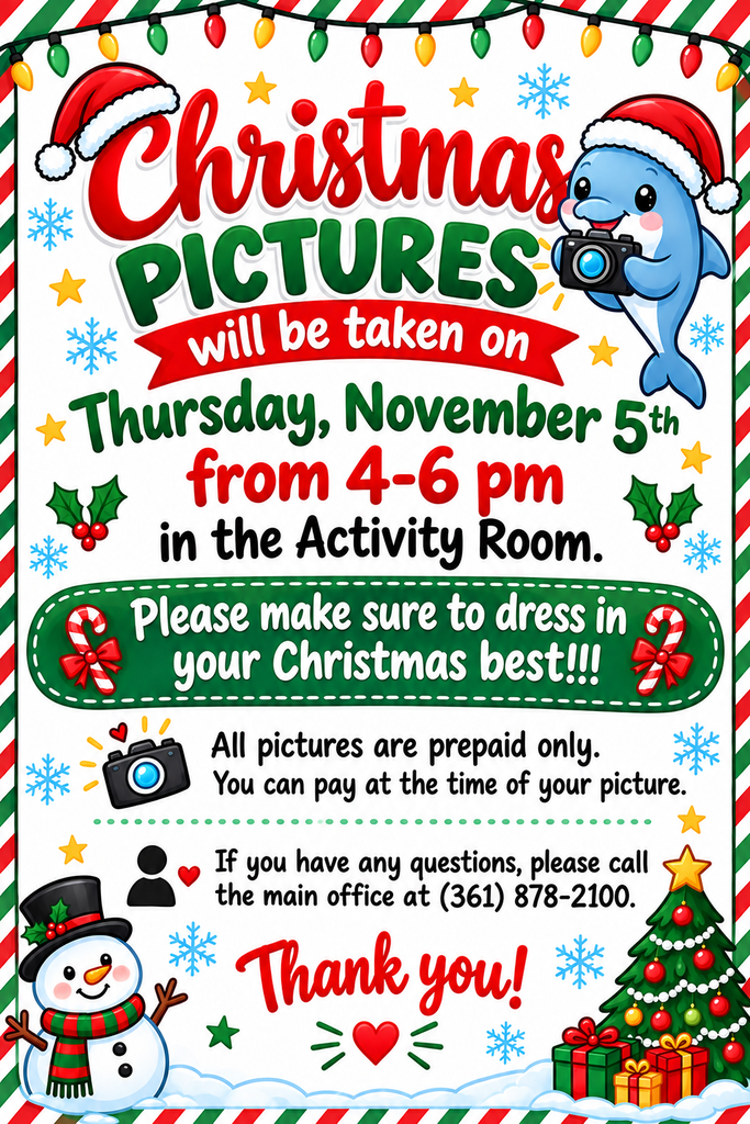 Christmas Pictures Flyer (ENGLISH)