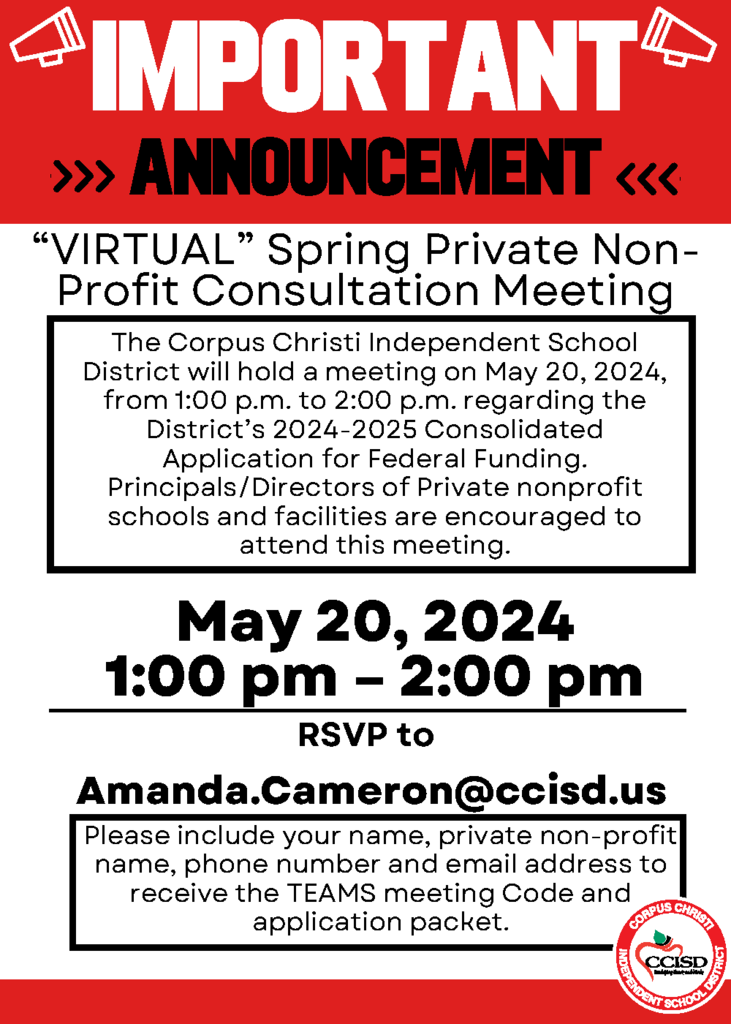 Private non profit consultation meeting