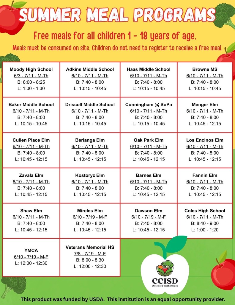 2024 Summer Meals
