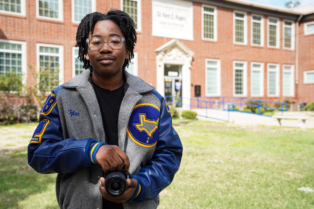Ty’Len Jackson,  Corsicana ISD Communications intern