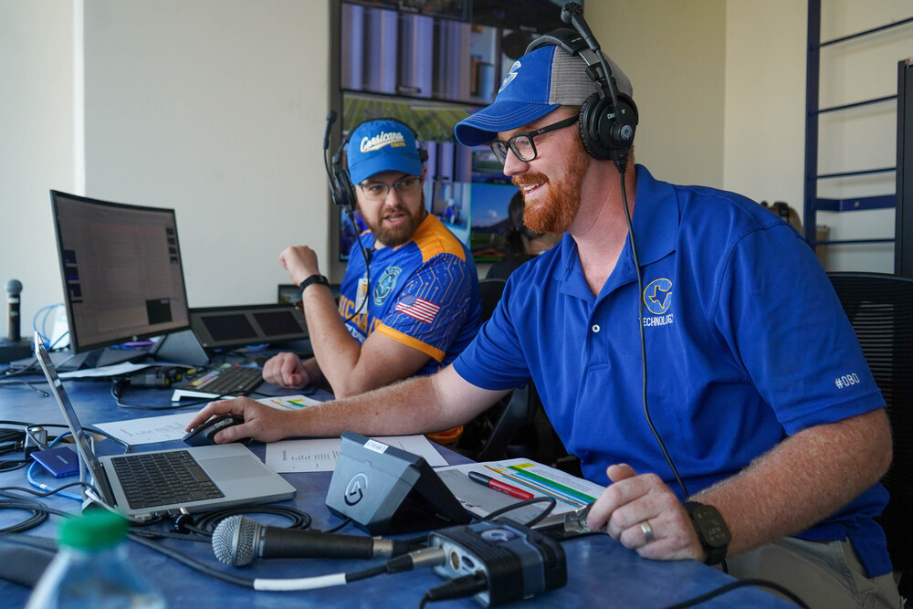 Technical leads Adam Plyer and Jonathan Seaton