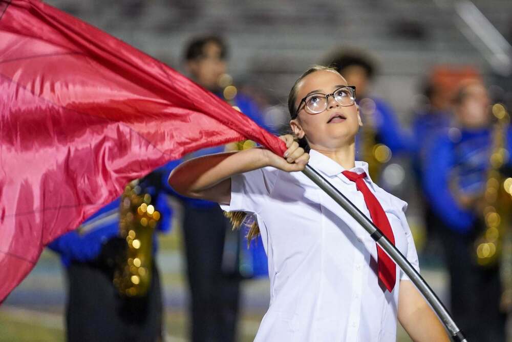 Tiger band takes ‘The Rival Within’ to marching contest