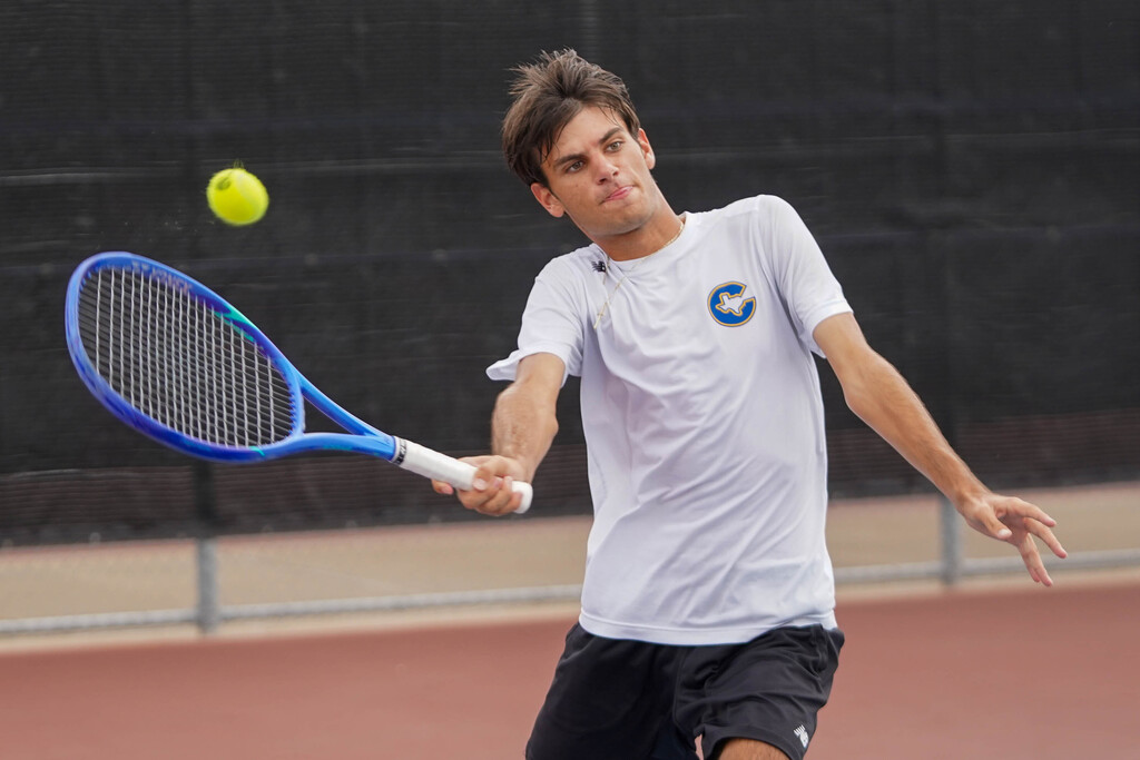 Corsicana High School varsity Tigers fall team tennis squad delivered a 10-4 victory over Midlothian Heritage